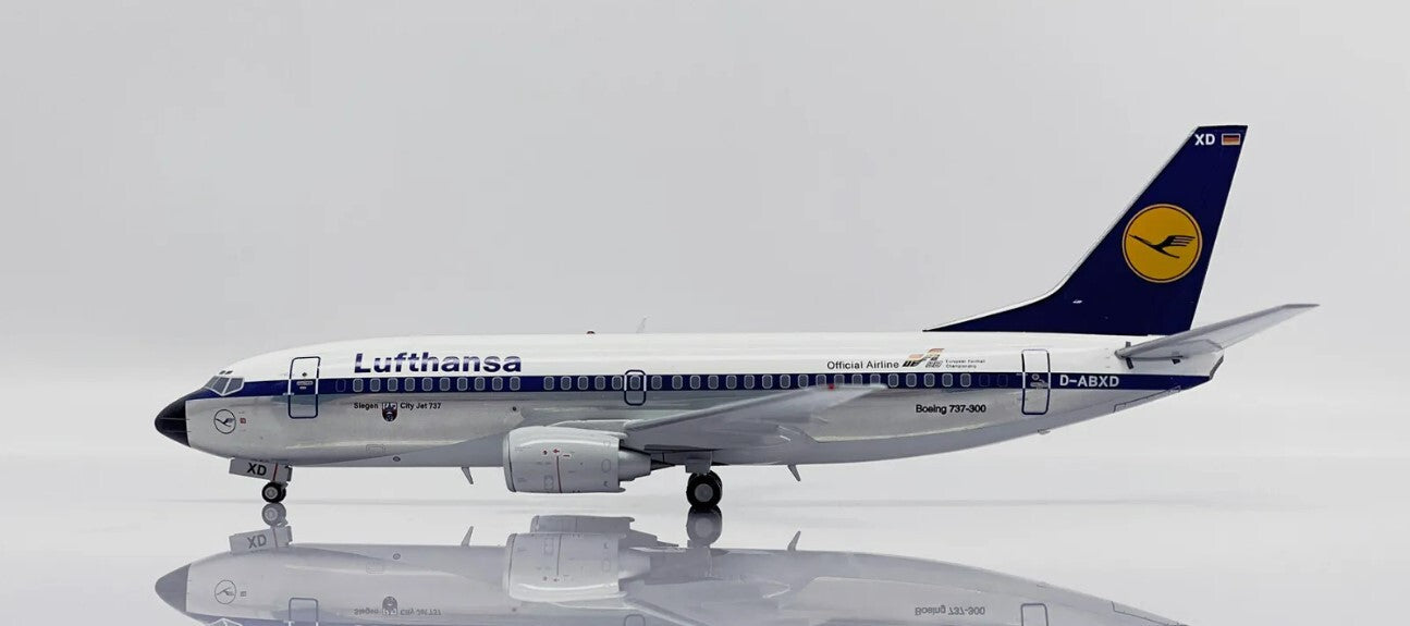 1:200 JC Wings Lufthansa BOEING B737-300 Passenger Plane Diecast Aircraft Model
