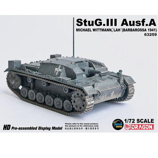 1/72 German Sturmgesch ü tz III A-type Tank Model Weitmann Barbarossa