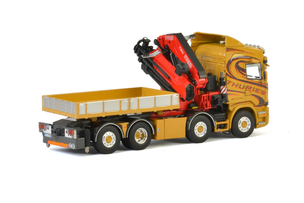 1:50 WSI SCANIA STREAMLINE HIGHLINE 8x2 Truck-mounted Crane Diecast Model