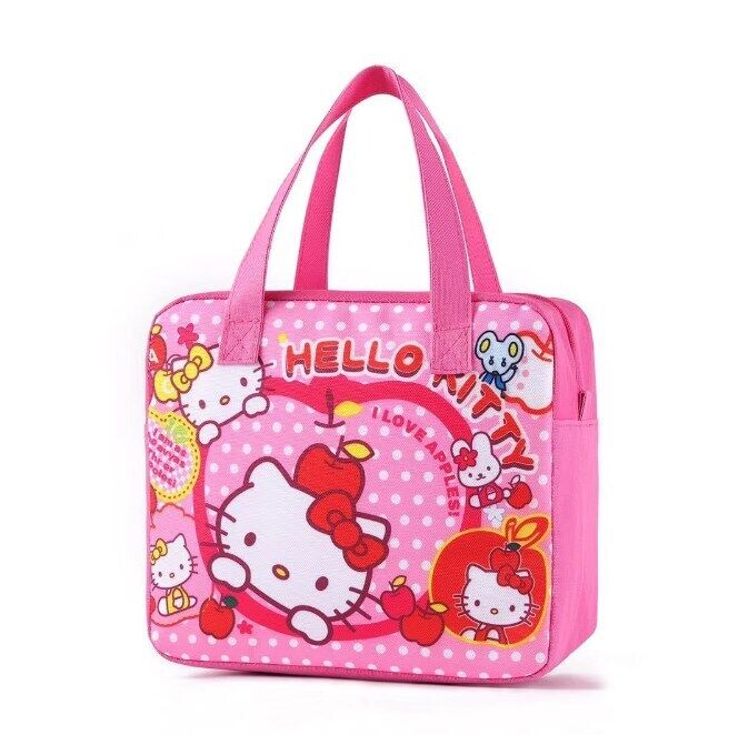 Cute My Melody Lunch Box Case Bag Storage Bag Handbag Iinsulation Picnic Bag