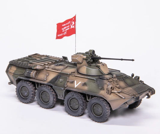 1:72 ARTISAN BTR80A Armored Vehicle Plastic Diecast Military Armor Model