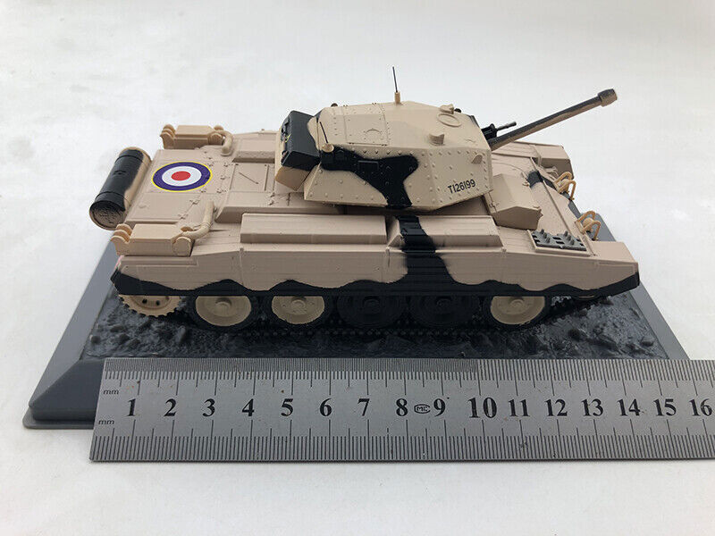 IXO 1/43 Mk.III WWII British Crusader Cuiser A15 Military Tank Model Ornaments