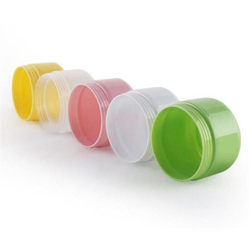 100g Reusable Bottles Empty Makeup Jar Pot Travel Face Cream Cosmetic Container~