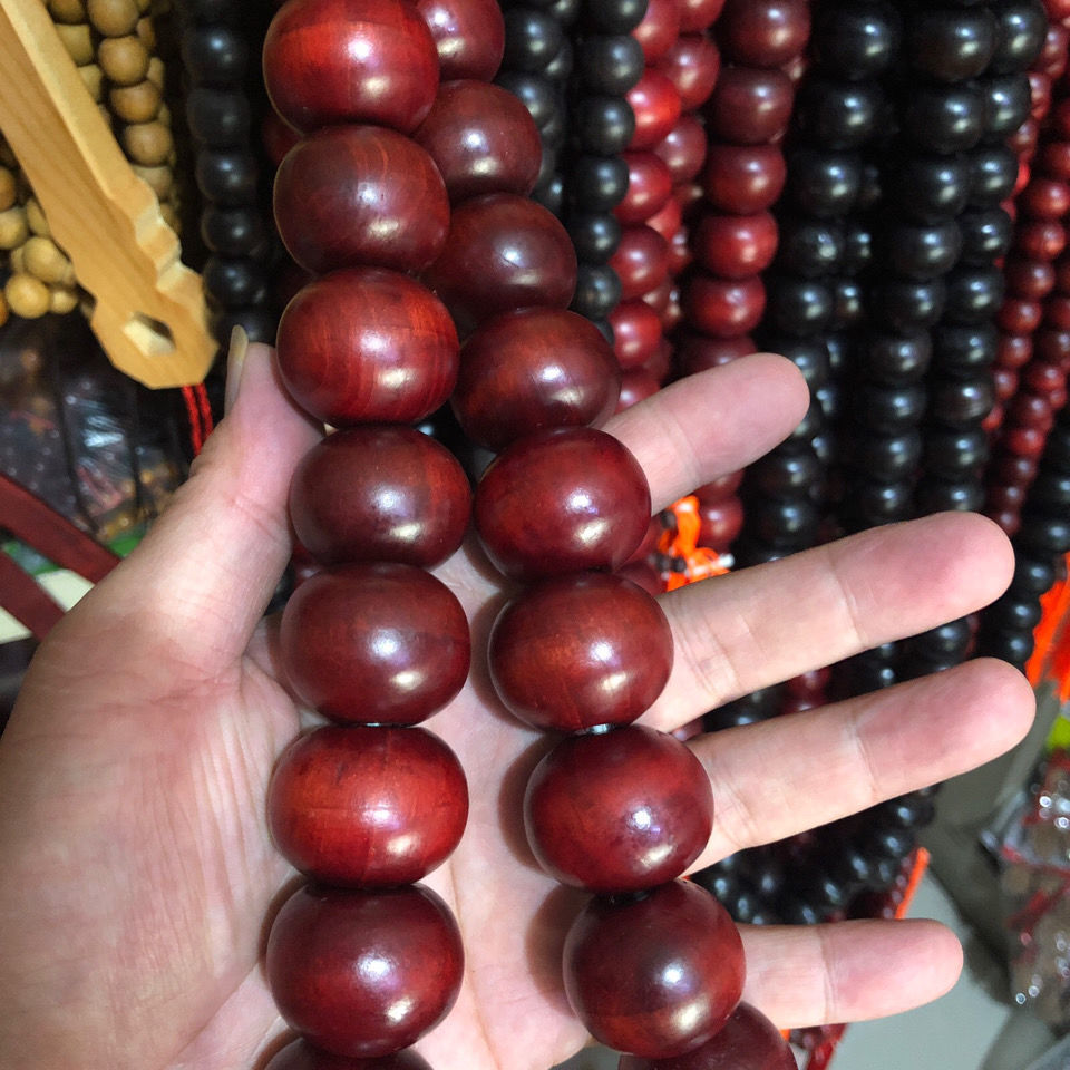 3cm 54 Shaolin Monk Prayer Mala Beads Necklaces for Kung Fu Suit