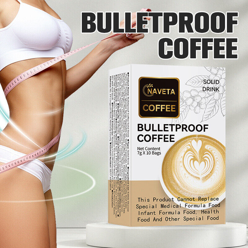 7g*10bags Light Fast and Full White Coffee Bulletproof Coffee Healthy Drink