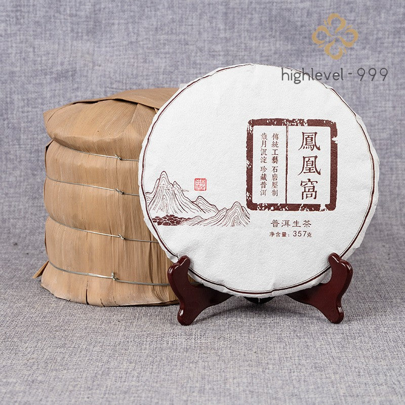 Pu'er Tea Raw Sheng Cha Cake 357g 2022 Yiwu Fenghuangwo Spring Tea Ancient Tree
