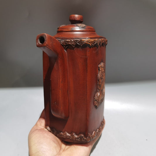 Vintage Chinese Yixing Purple Clay Teapot Zisha Ceremony Teaware Collection Rare