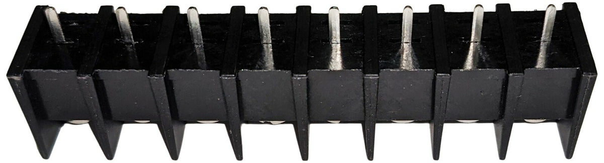8 Position Terminal Barrier Strip with Mounting Ears, PC Type, 0.375" Pitch