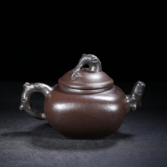 Chinese Yixing Zisha Clay Handmade Exquisite Teapot(南瓜 底款:蒋蓉)