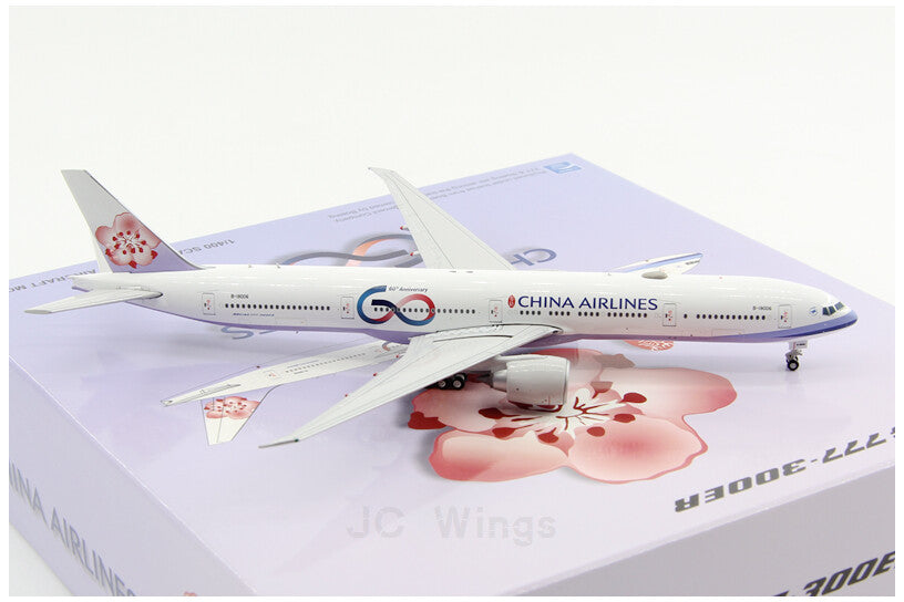 JC Wings China Airlines B777-300ER B-18006 1/400 diecast plane model aircraft