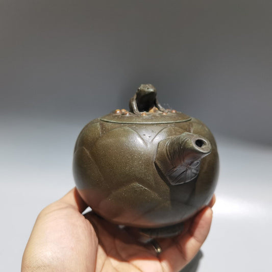 chinese yixing purple clay teapot tea set pot zisha ceramic cute decor figurine
