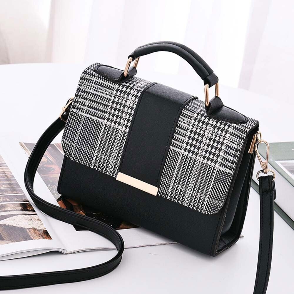 Women Leather Crossbody Shoulder Handbags Messenger Lady Tote Bag Satchel Purse