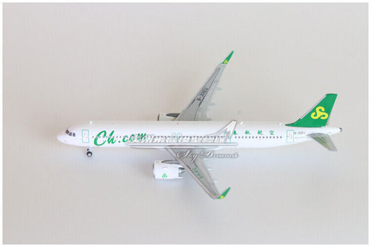 1:400 JC Wings Spring Airlines AIRBUS A321neo Passenger Airplane Diecast Model