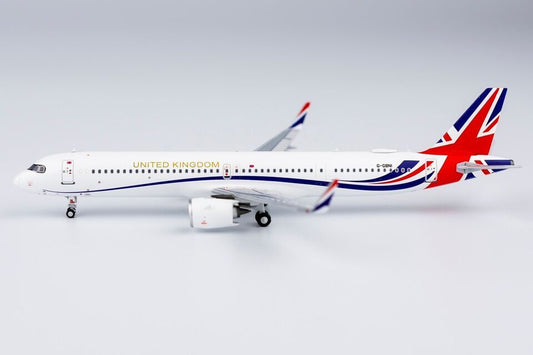 1:400 NG Model UNITED KIMDOM AIRBUS A321neo Passenger Airplane Diecast Model