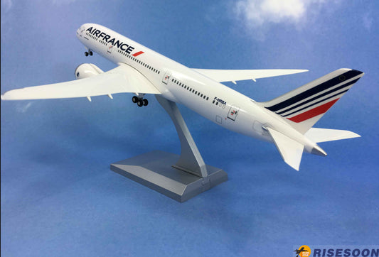 32CM 1:200 Risesoon AIR FRANCE Boeing 787-9 Passenger Airplane ABS Plastic Model