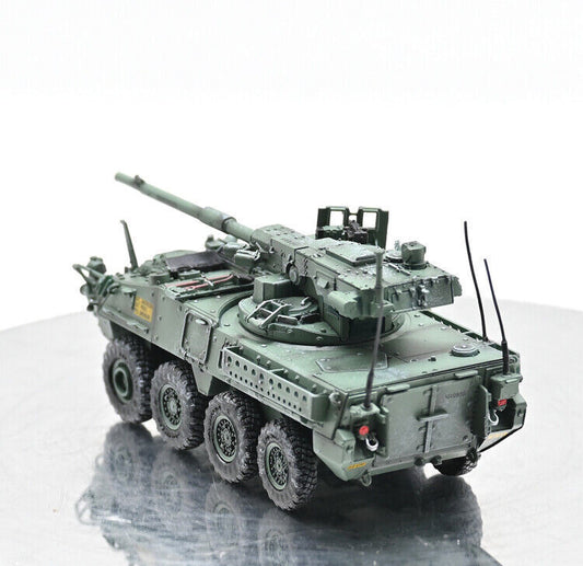 Sanrong 1/72 U.S M1128+ Stryker Mobile Artillery System Upgrade Green Model Spot