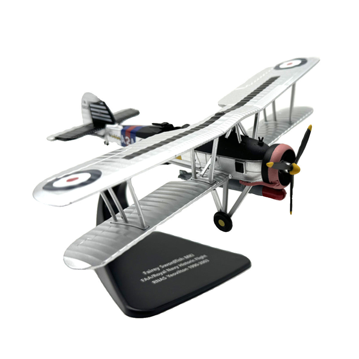 1/72 Swordfish Biplane WWII Fighter Alloy Model Aircraft Collectible