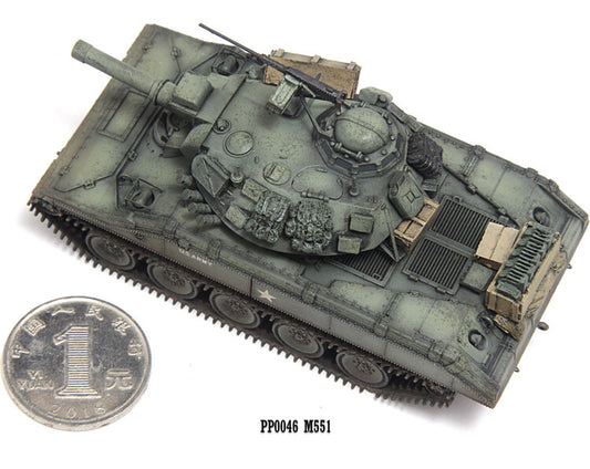 1/72 PP0046 US M551 Sheridan Tank Model
