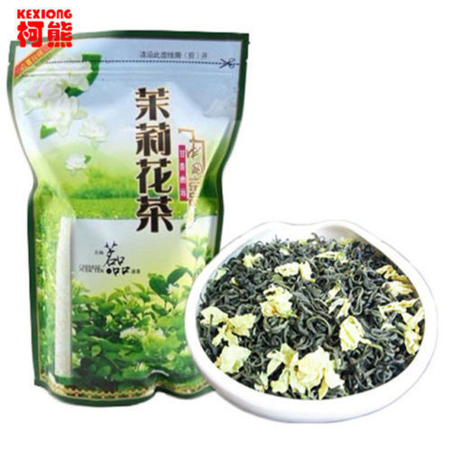Jasmine Green Tea Organic Blooming Fresh Herbal Floral Loose Leaf Tea 250g