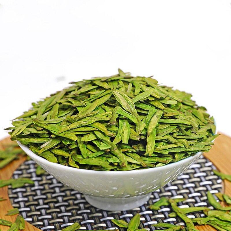 250g 2023 Dragon Well Green Tea Luzhou Type Loose Leaf Dragonwell Bean Fragrance