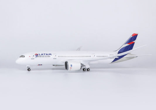 1:130 43CM LATAM BOEING 787 Passenger Airplane Landing Gear Resin Aircraft Model