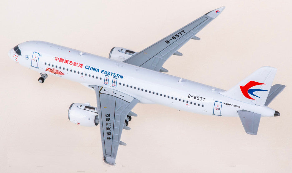 1:400 JC Wings China Eastern Comac C919 Passenger Plane Diecast Aircraft Model