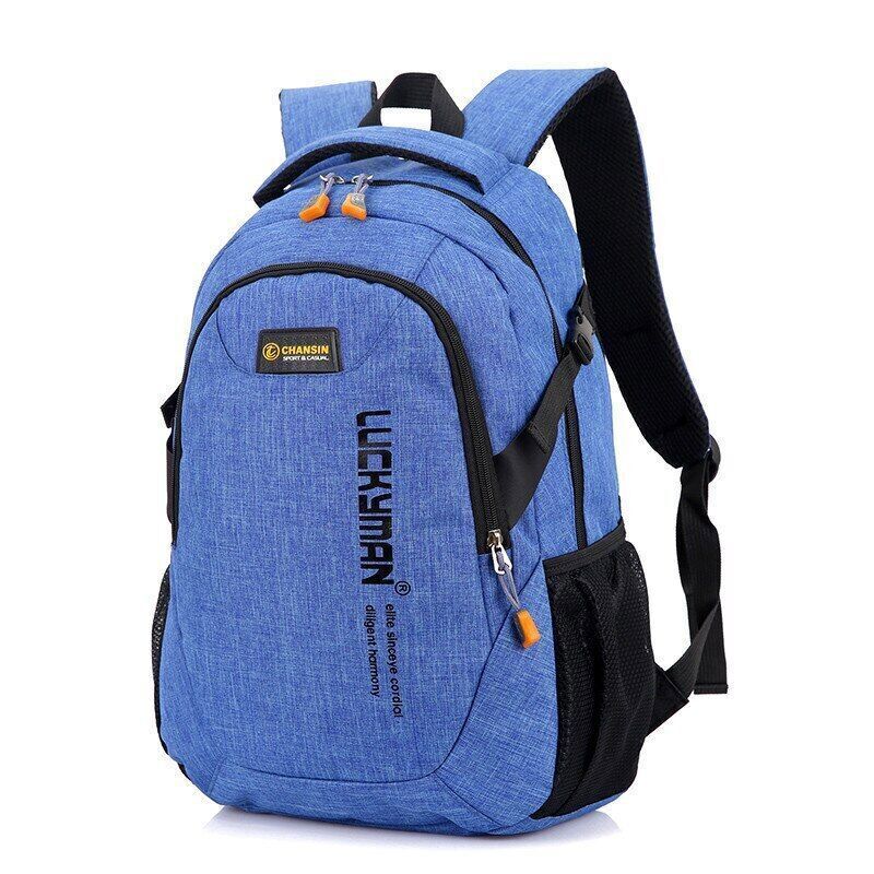 Oxford Laptop Backpack Student College School Bags Man Teenages Computer Men