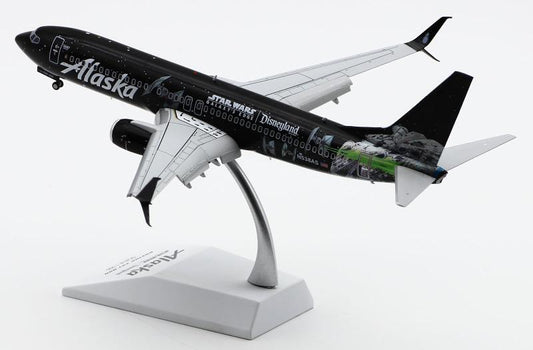 1:200 JC Wings Alaska BOEING B737-800 Flap Down Airplane Diecast Aircraft Model