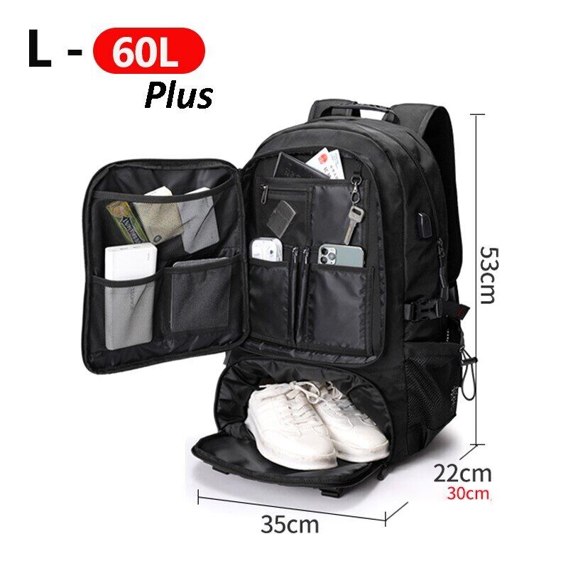 Men's Backpack Climbing Travel Sports Camping Hiking Backpack School Bag Pack