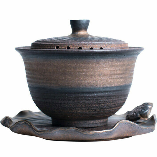 Gaiwan tea Luxury Puer tea maker gaiwan cup saucer kung fu tea set for black tea