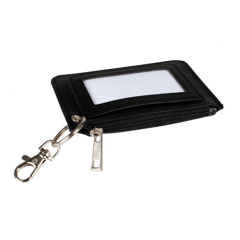 Coin Purse Wallet Pouch Synthetic Card Holder Key Chain Zipper 1.5*12*8.5 CM Bag