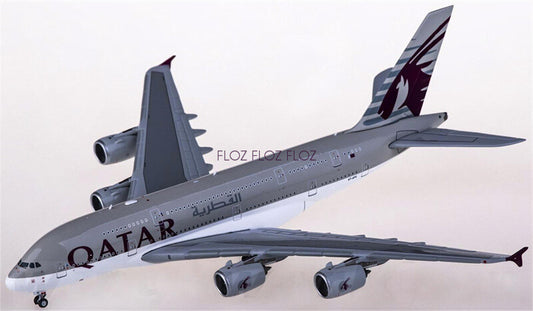 for JC Wings for Qatar for Airbus A380 A7-APG 1:400 Airplane Pre-built Model