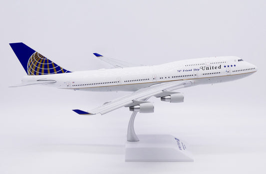 1:200 JC Wings United Airlines B747-400 N118UA Airplane Diecast Plane Model