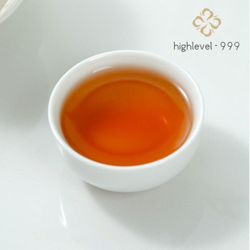 200g Ripe Pu'er Tea Cake Yunnan Pasha Dry Stored Ancient Tree Large Leaf Tea