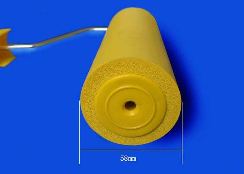 Foam Wallpaper Smoothing Roller Wall Paper Rubber Apply Tool Home Improvement