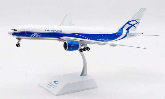 1:200 32CM JC Wings AirBridgeCargo BOEING 777-200LRF Airplane Diecast Model