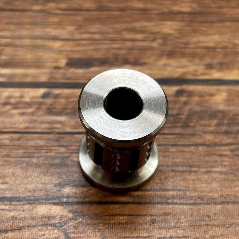 Titanium Alloy Knife Lanyard Bead Paracord Necklace Pendant Bracelet Making EDC
