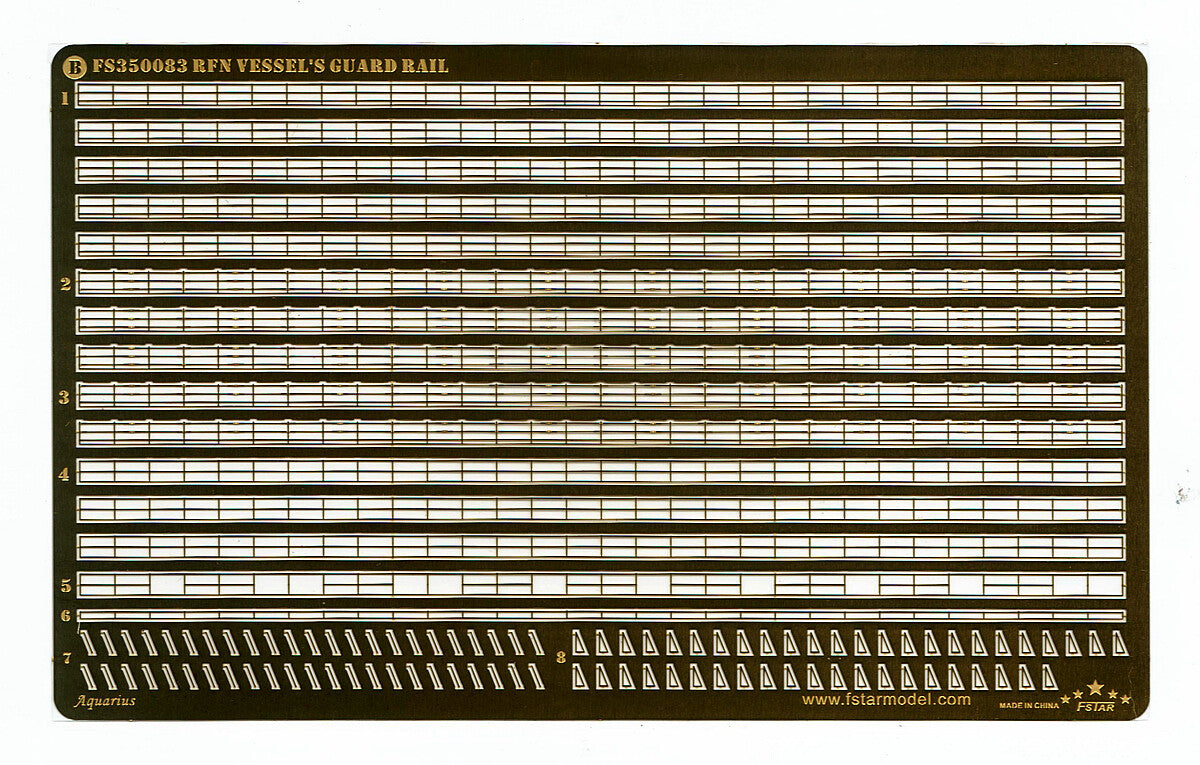 Modern Russian/Soviet Navy Guard Railings (2PE) FS350083