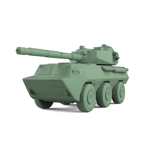 SSMODEL SS700971 1/700 Military Model Kit China PTL-02 Wheeled Assault Gun