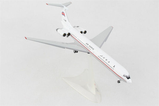 for Herpa Ilyushin IL-62M Air Koryo P-885 1/200 Aircraft Pre-built Model