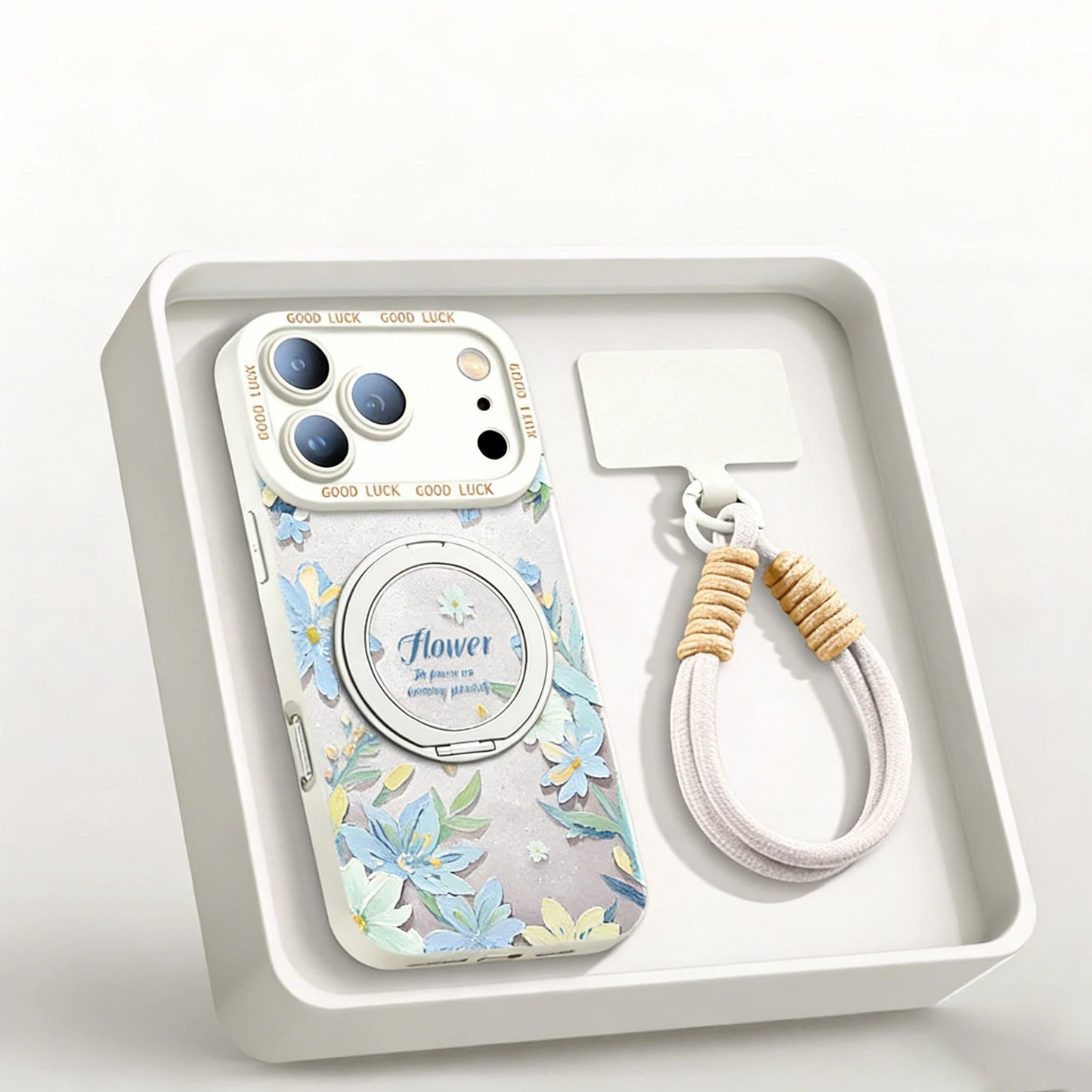 360° Rotating Stand Magnetic Phone Case for iPhone 17 ProMax/15/16/14 Phone Case