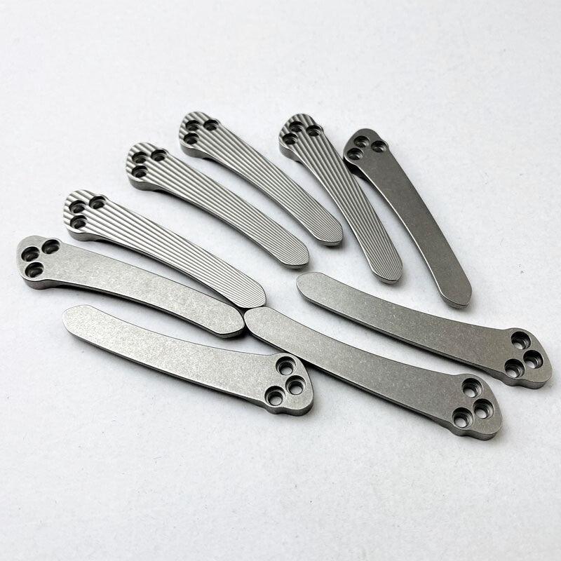 New CustomHand Made TC4 Deep Carry Pocket Clip for Spyderco knives