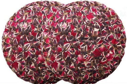 200g Organic Rose Flower Tea Cake Gomphrena Rose Tea New Scented Tea Compressed