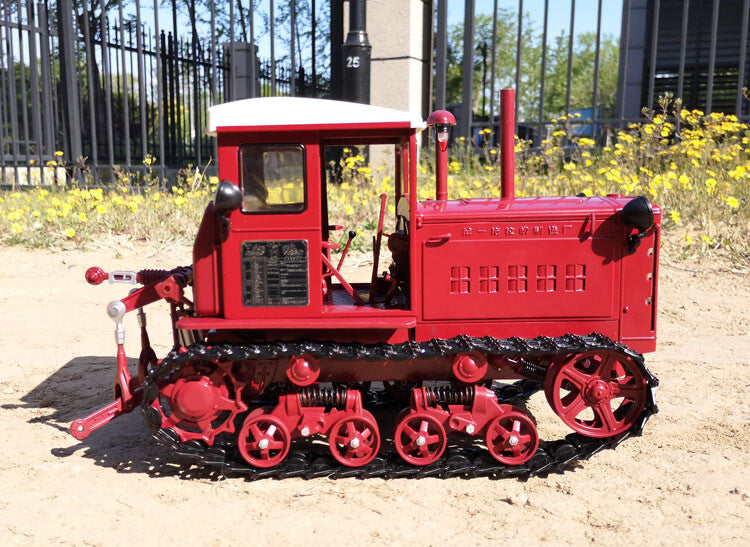 1:12 33CM Dongfanghong - 54 Crawler Tractor Contruction Machine Diecast Model
