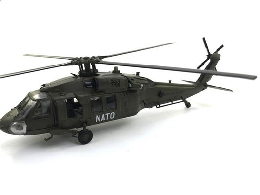 for AF1 US UH-60A Black Hawk Helicopter Army NATO 87-24629# Green 1/72 Model