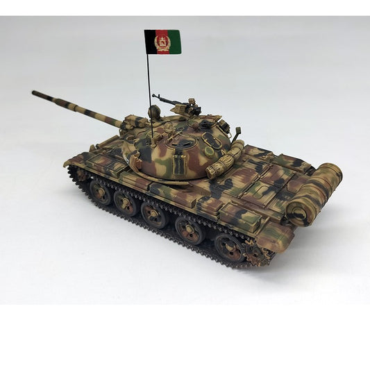 1/72 Afghan T62BDD 1984 main Battle tank camouflage finished model