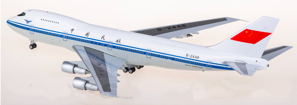 1:200 SQ Wings CAAC Boeing 747-200 B-2448 Passenger Airplane Diecast Model