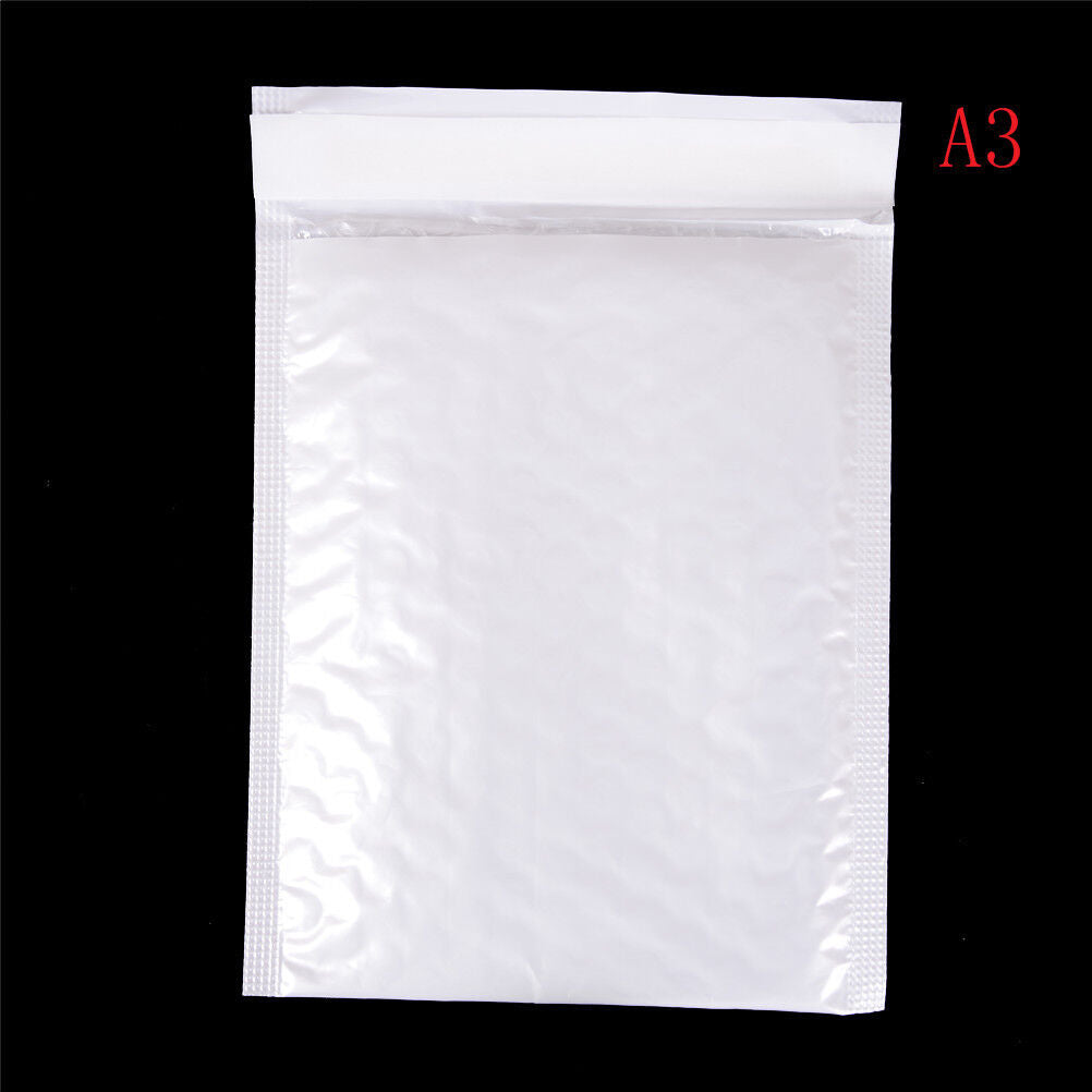 10Pcs Poly Bubble Mailers Padded Envelopes Shipping Packaging Bags Self Seal -lh