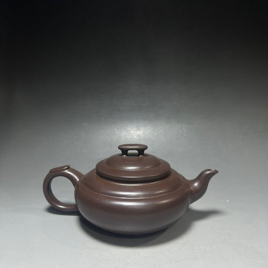 Chinese Yixing Zisha Clay Handmade Exquisite Teapot(上新桥壶 底款:如图)