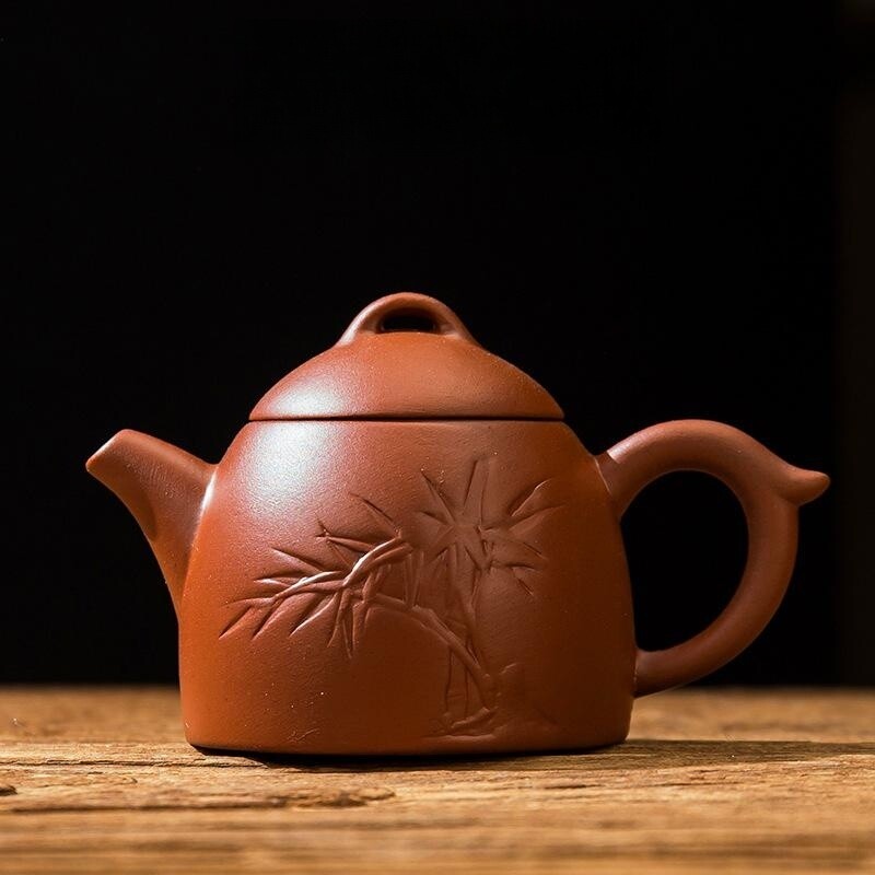 Mini Tea Pot Yixing Zisha Dahongpao Clay Tea Pet Home Decoration On Tea Tray Pot